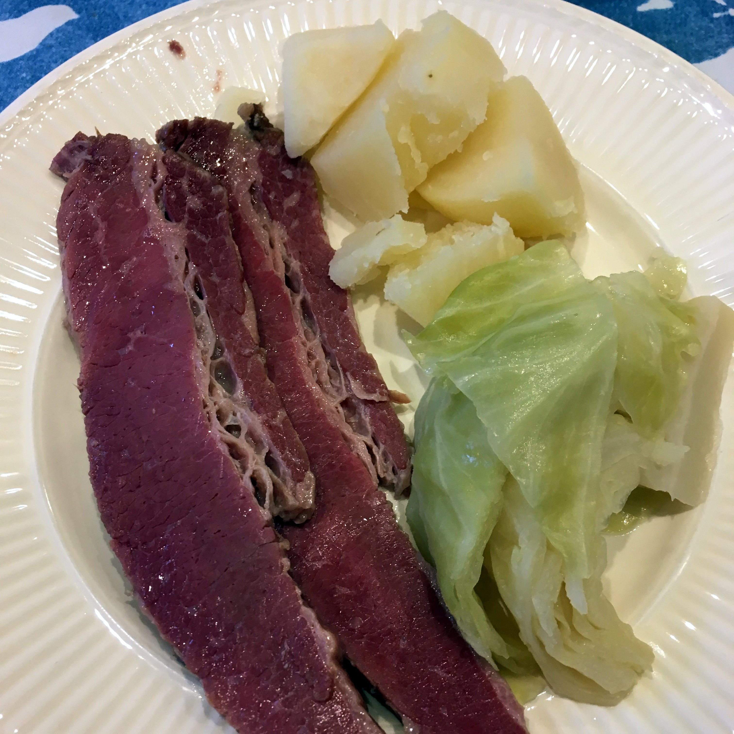 Corned beef and cabbage