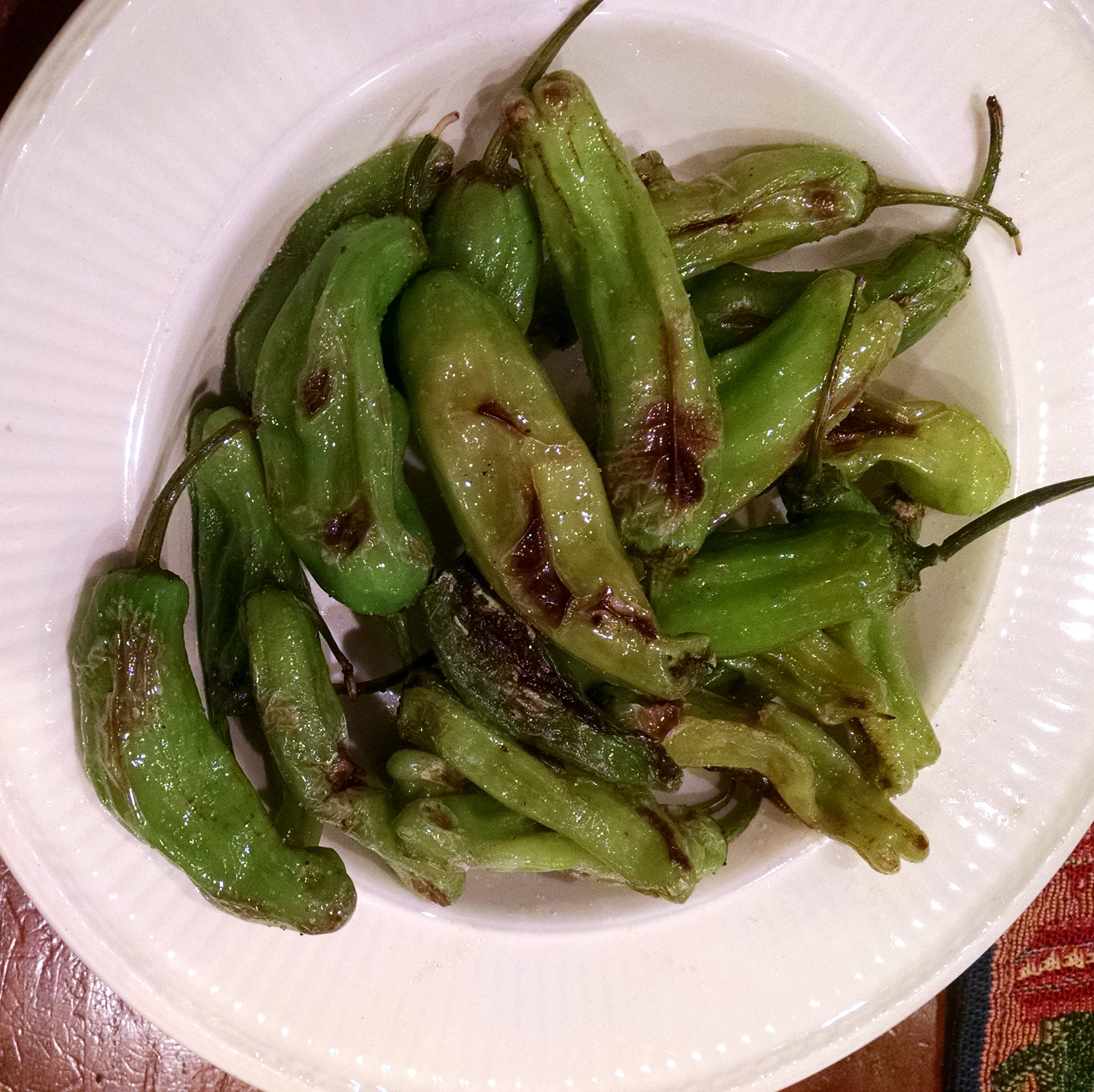 Shishito peppers