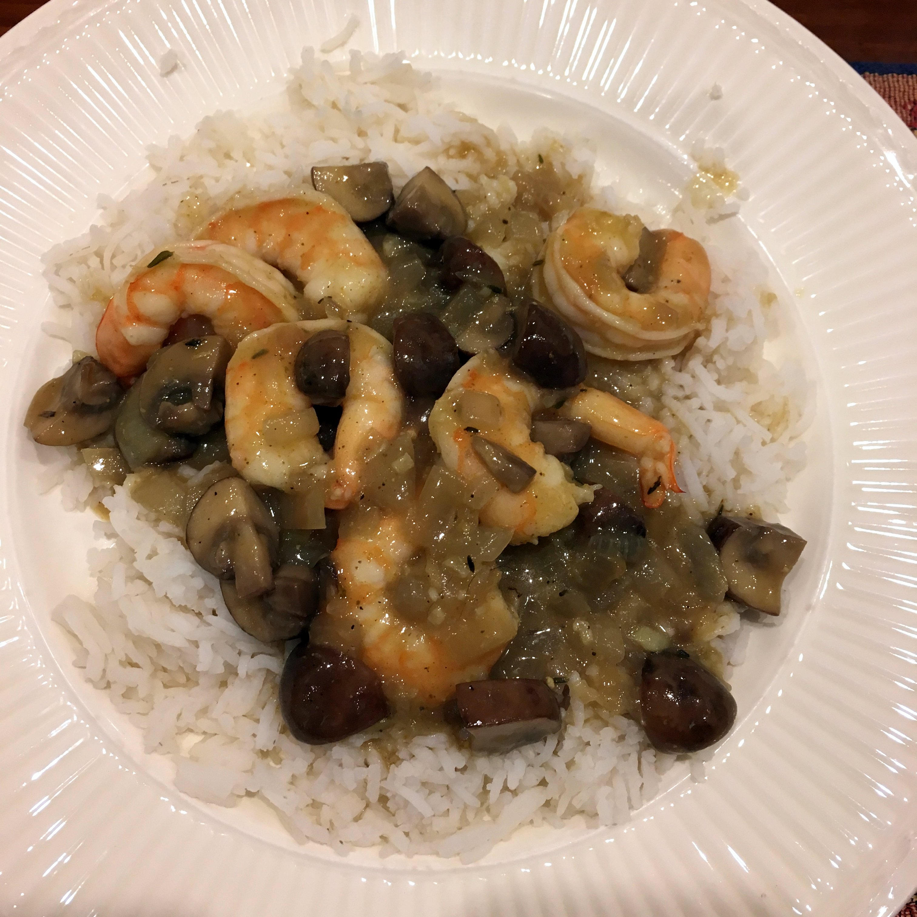 Shrimp curry