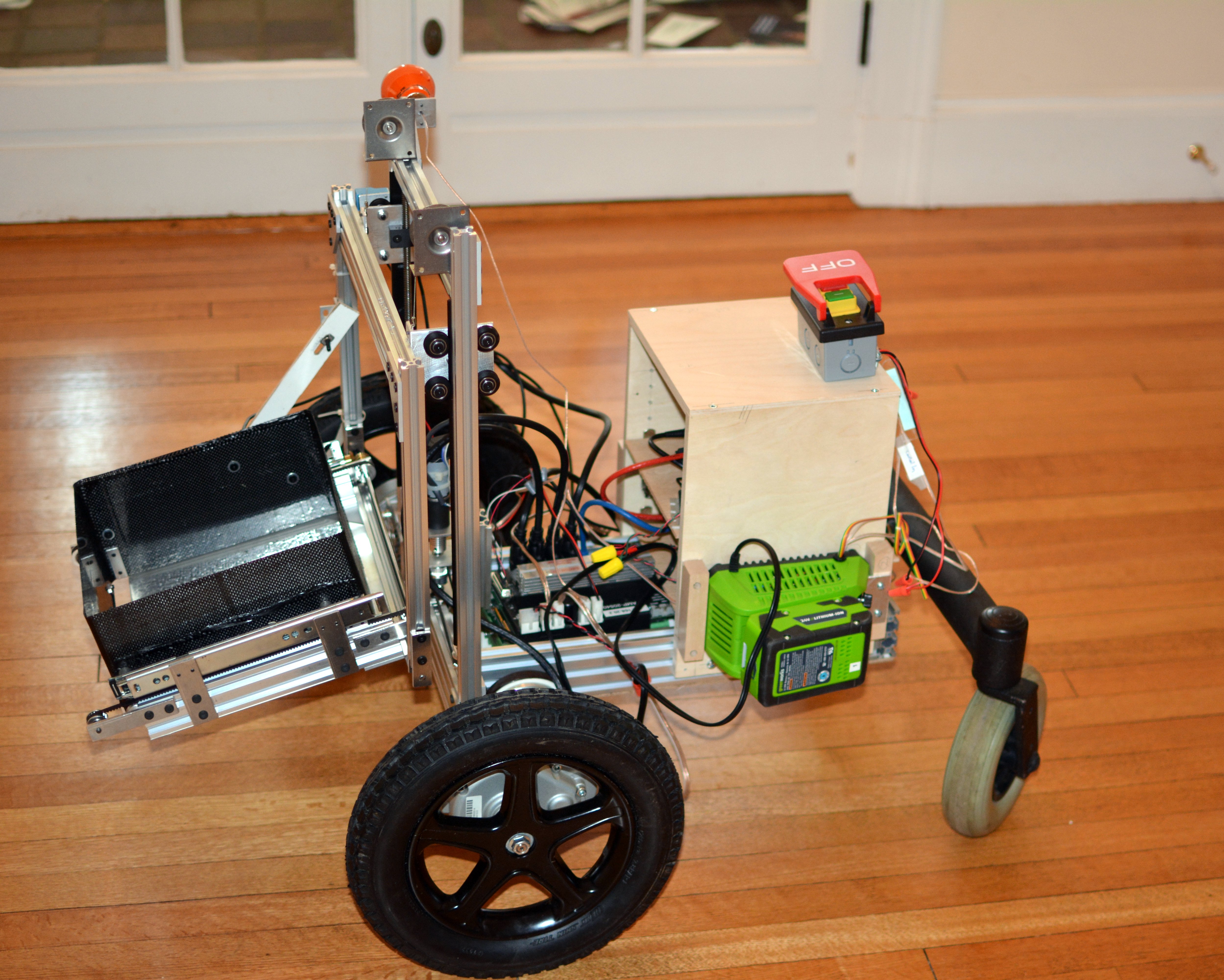 NASA sample collecting robot