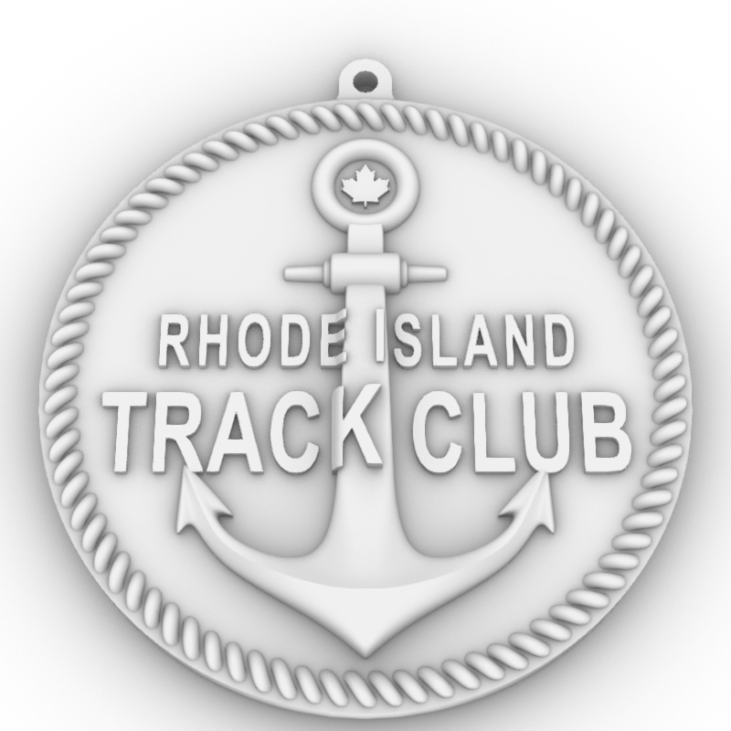 Rhode Island Track Club medal
